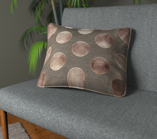 Nuala Rosa Piped Cushion
