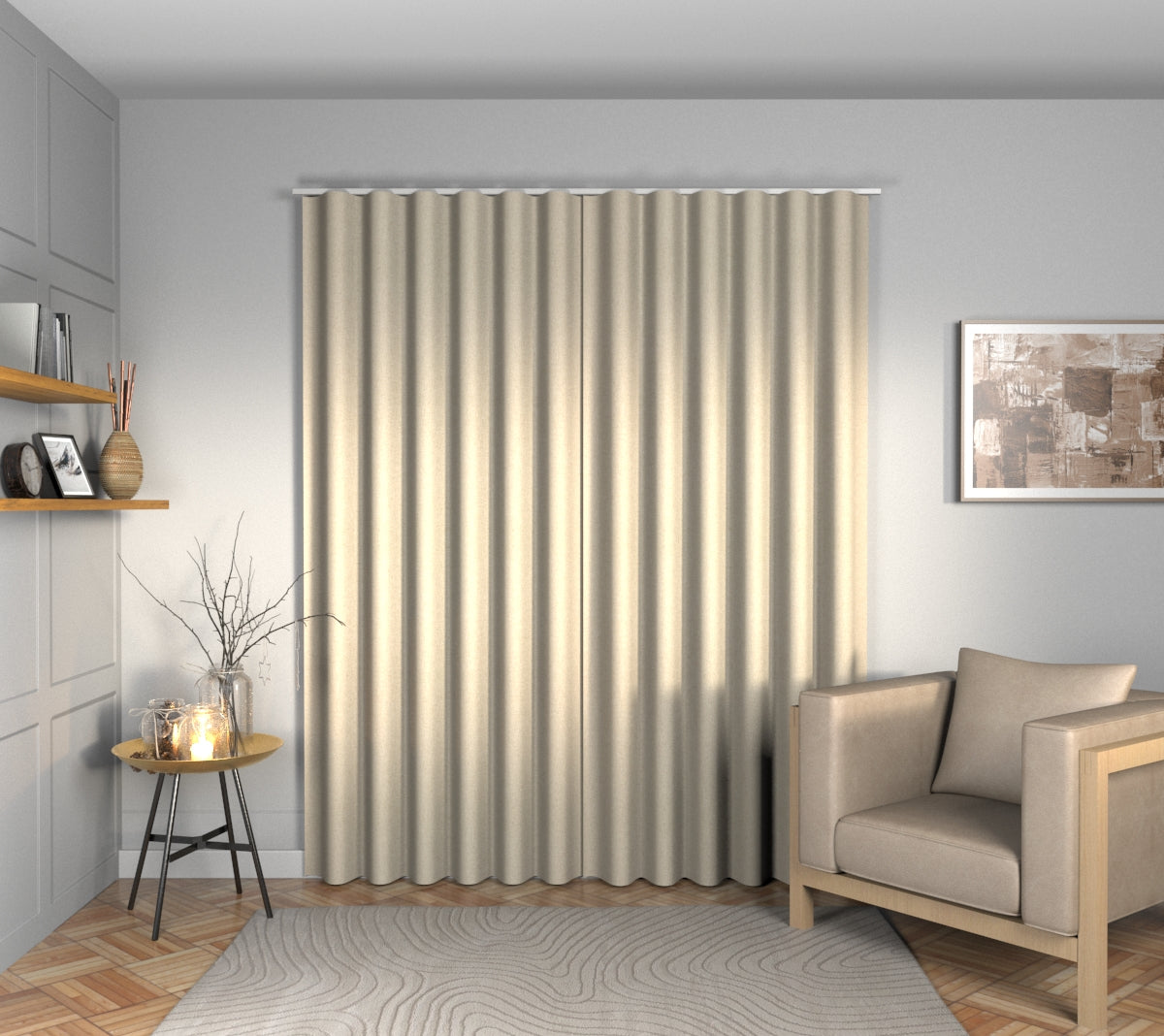 Ruskin String Wave Curtain