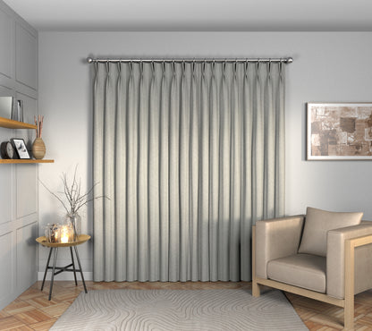 Ruskin Eucalyptus Double Pleat Curtain