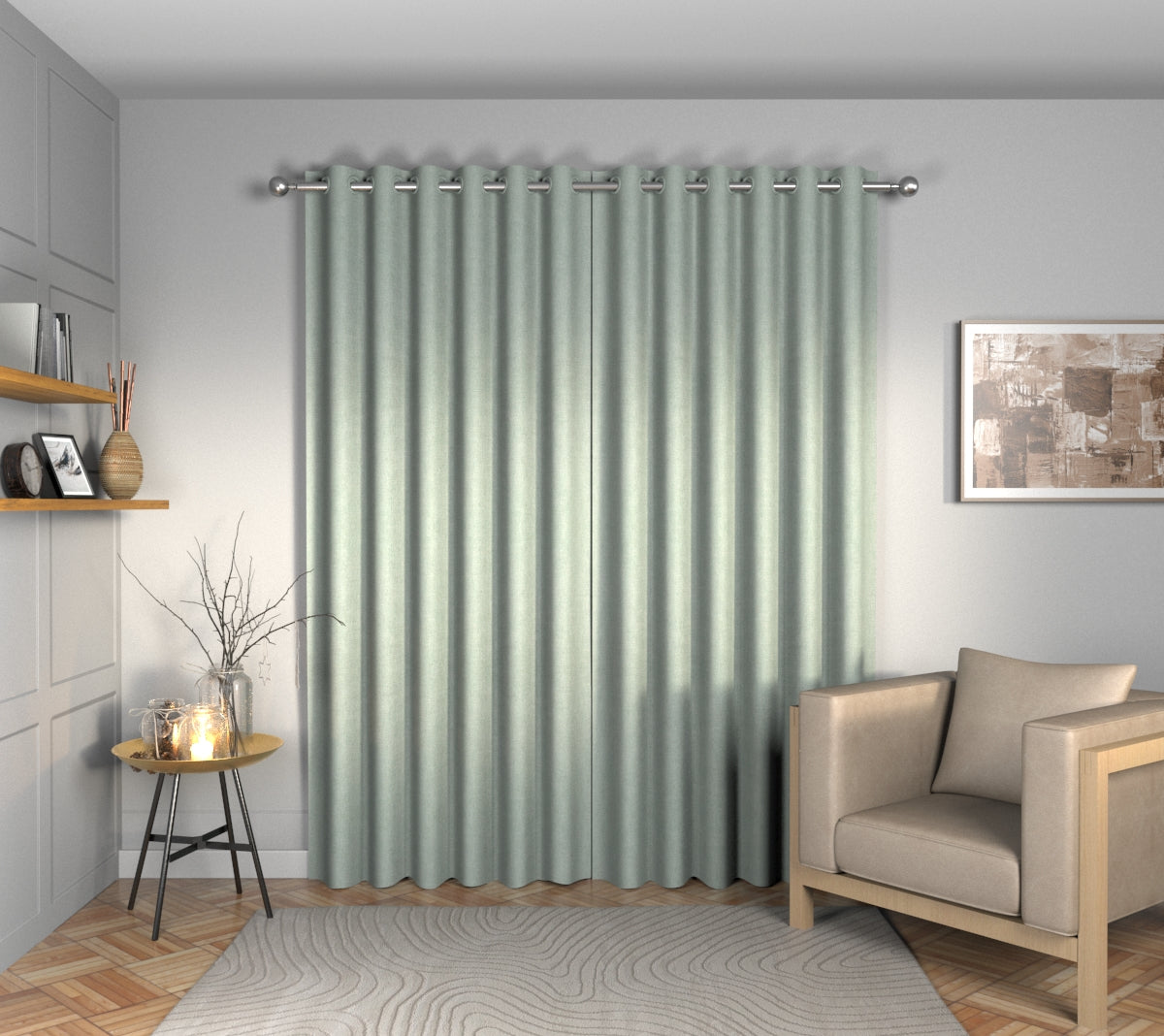 Ruskin Faroe Eyelets Curtain