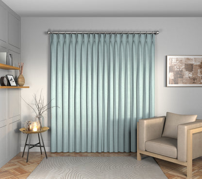 Ruskin Tourmaline Double Pleat Curtain