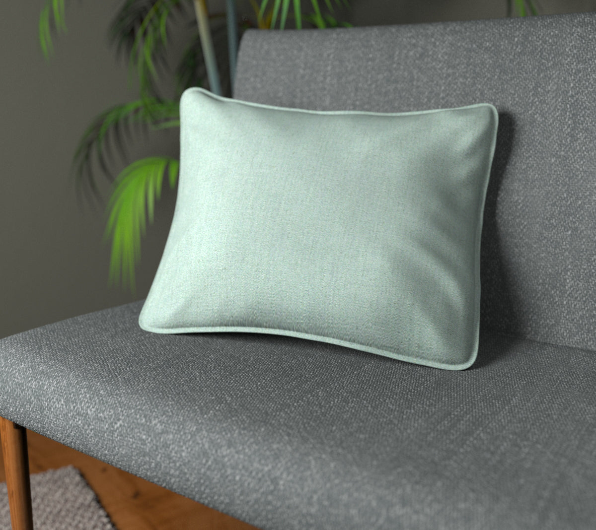 Ruskin Mineral Piped Cushion