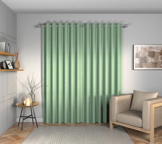 Ruskin Peppermint Eyelets Curtain