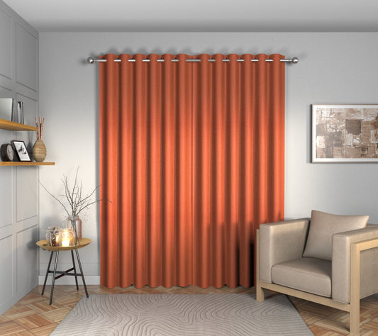 Ruskin Cayenne Eyelets Curtain