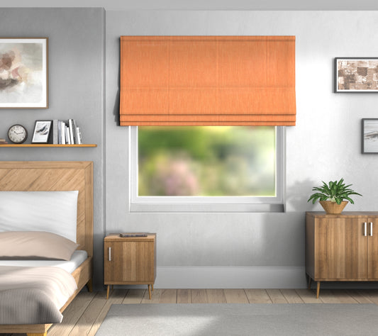 Ruskin Mango Default Roman Blind