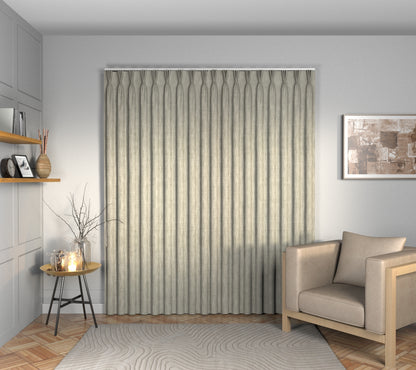 Ruskin Magnesium Triple Pleat Curtain