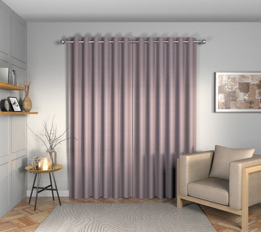 Ruskin Lavender Eyelets Curtain
