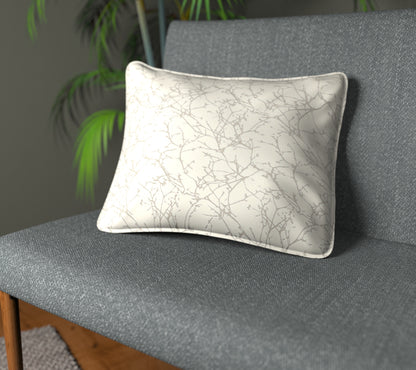 Acacia Oyster Piped Cushion