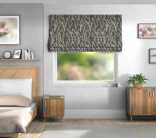 Mikado Grey Seal Default Roman Blind