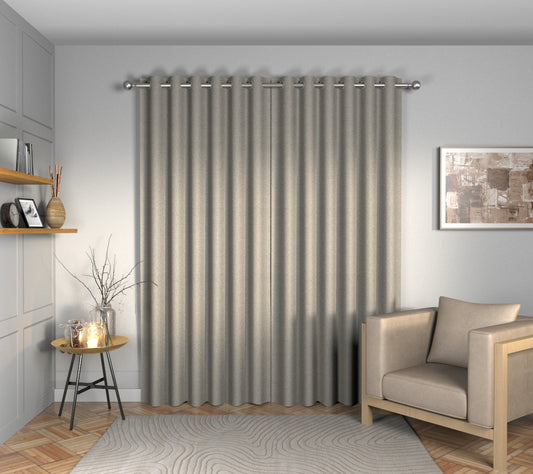 Olavi Stucco Eyelets Curtain