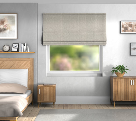 Olavi Stucco Default Roman Blind