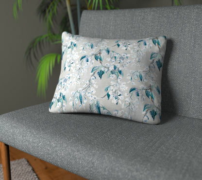 Wisteria Cobalt Plain Cushion