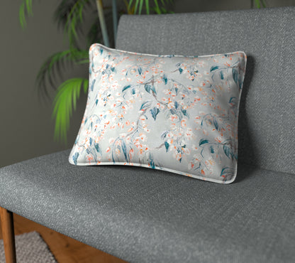 Wisteria Mandarin Piped Cushion