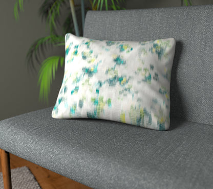 Wild Garden Jade Plain Cushion