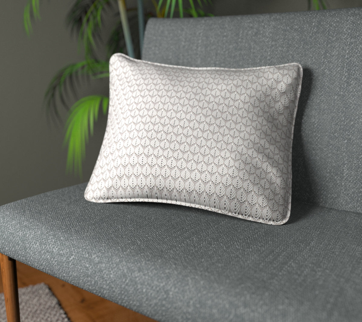 Hennell Marmo Piped Cushion
