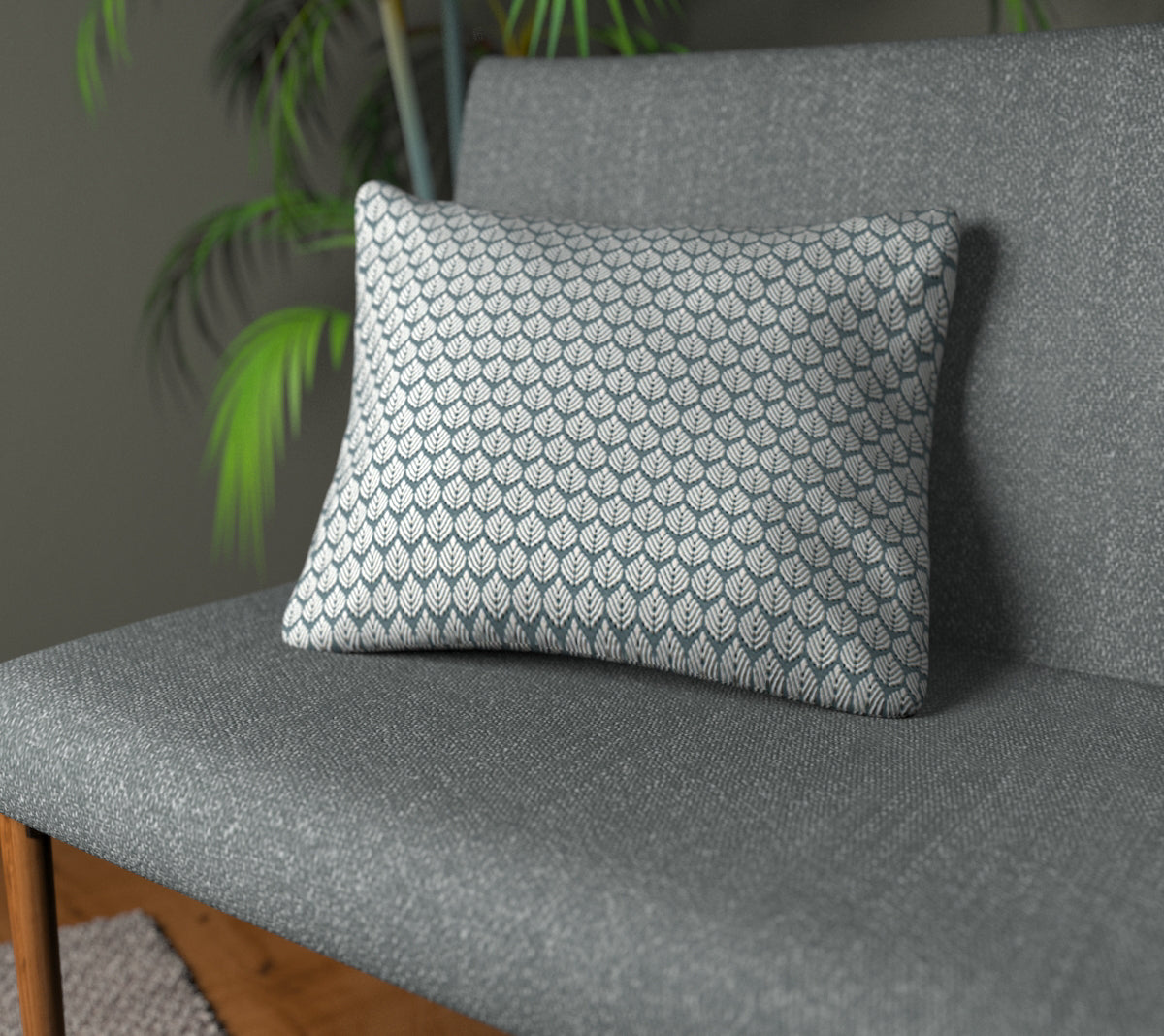 Hennell Jasper Plain Cushion