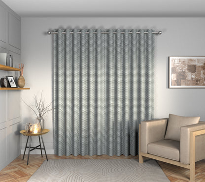 Hennell Jasper Eyelets Curtain