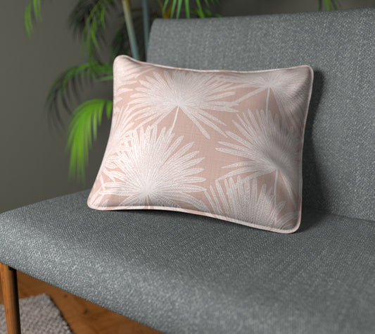 Camansi Wild Rose Piped Cushion