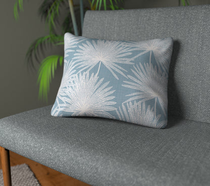 Camansi Smoke Blue Plain Cushion