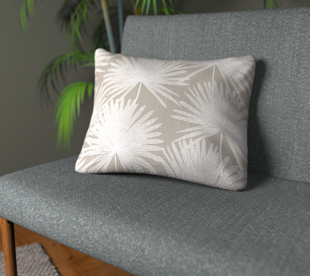 Camansi Mushroom Plain Cushion