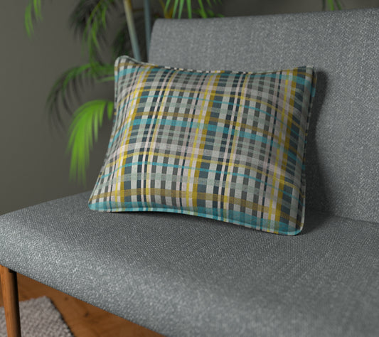 Oxley Pesto Piped Cushion