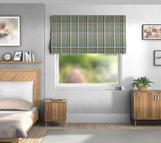 Oxley Pesto Default Roman Blind