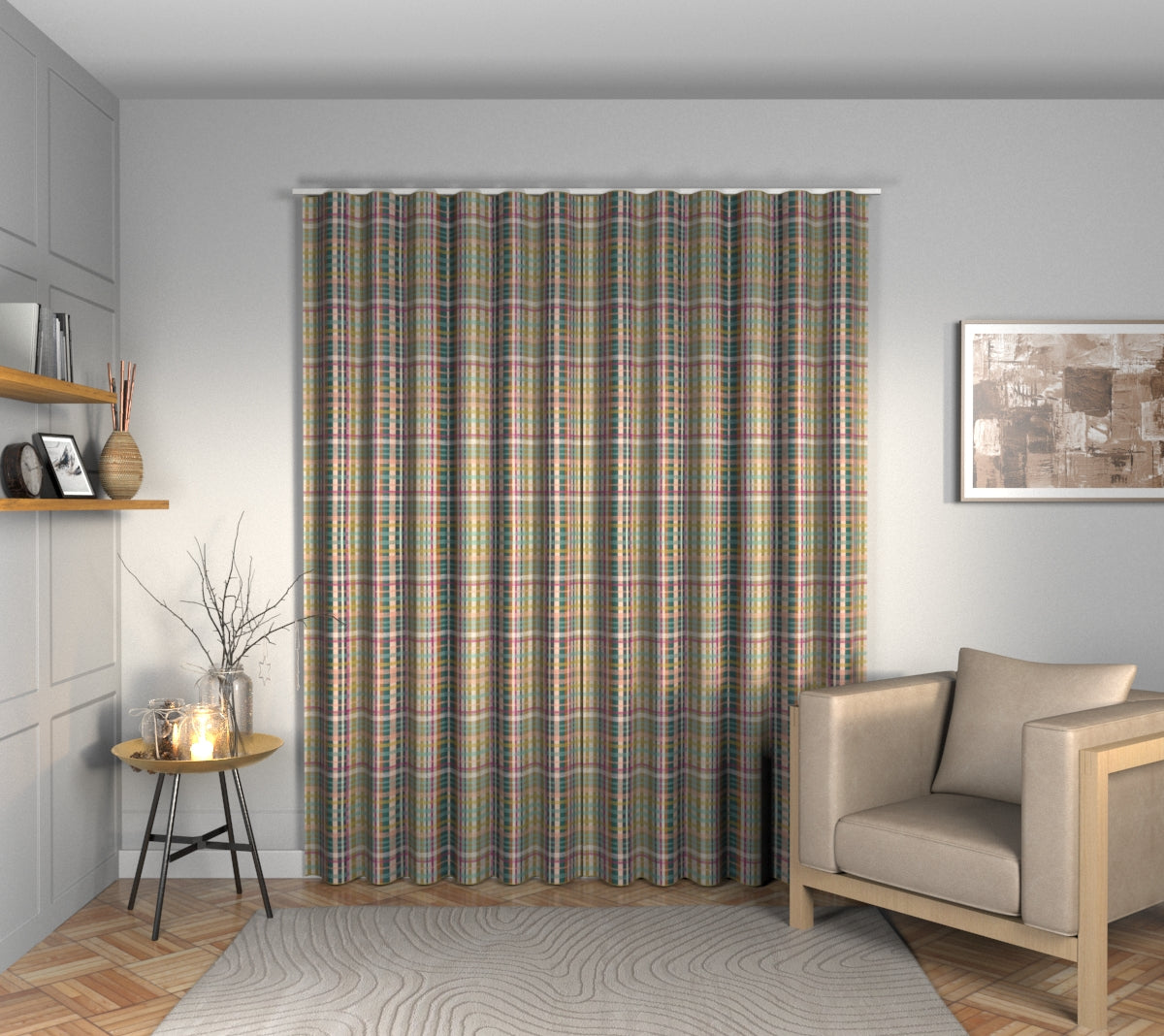Oxley Multi Wave Curtain