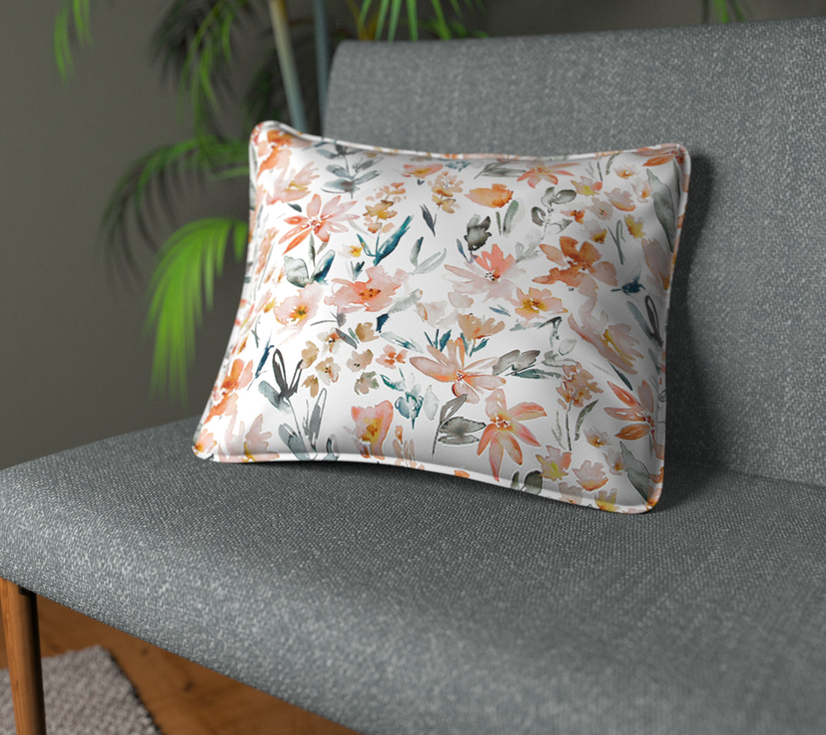 Otelie Blush Piped Cushion