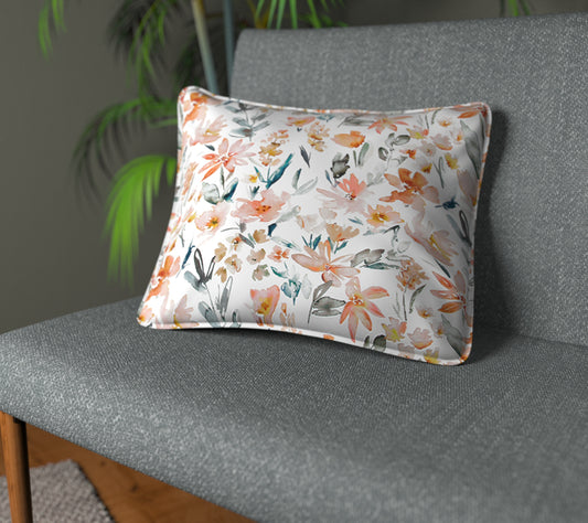 Otelie Blush Piped Cushion