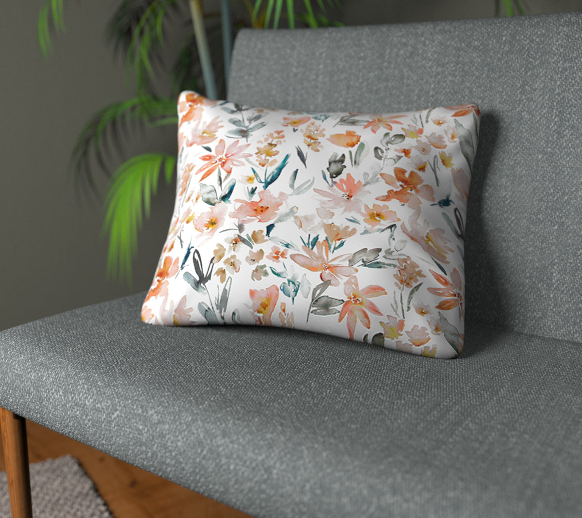 Otelie Blush Plain Cushion