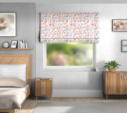 Otelie Pomegranate Default Roman Blind