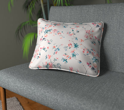 Thalia Pomegranate Piped Cushion