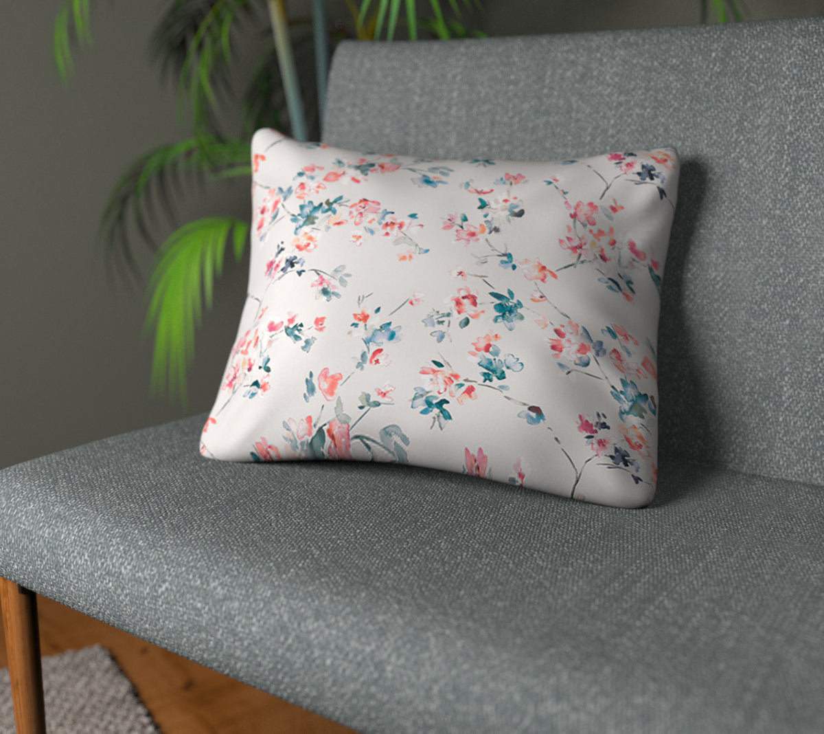 Thalia Pomegranate Plain Cushion