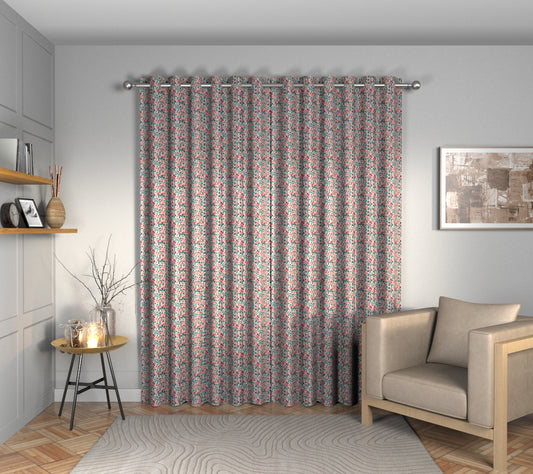 Orrin Pomegranate Eyelets Curtain