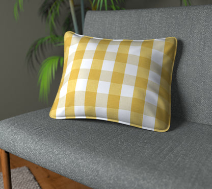 Kemble Sunflower Piped Cushion