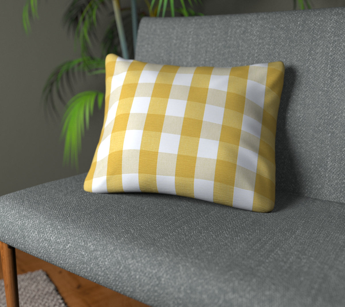 Kemble Sunflower Plain Cushion