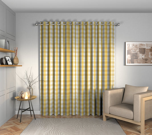 Kemble Sunflower Eyelets Curtain