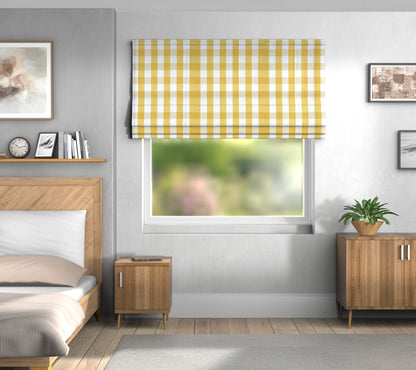 Kemble Sunflower Default Roman Blind
