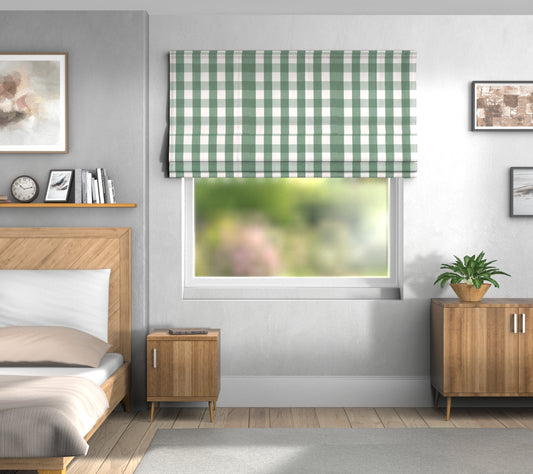 Kemble Celadon Default Roman Blind