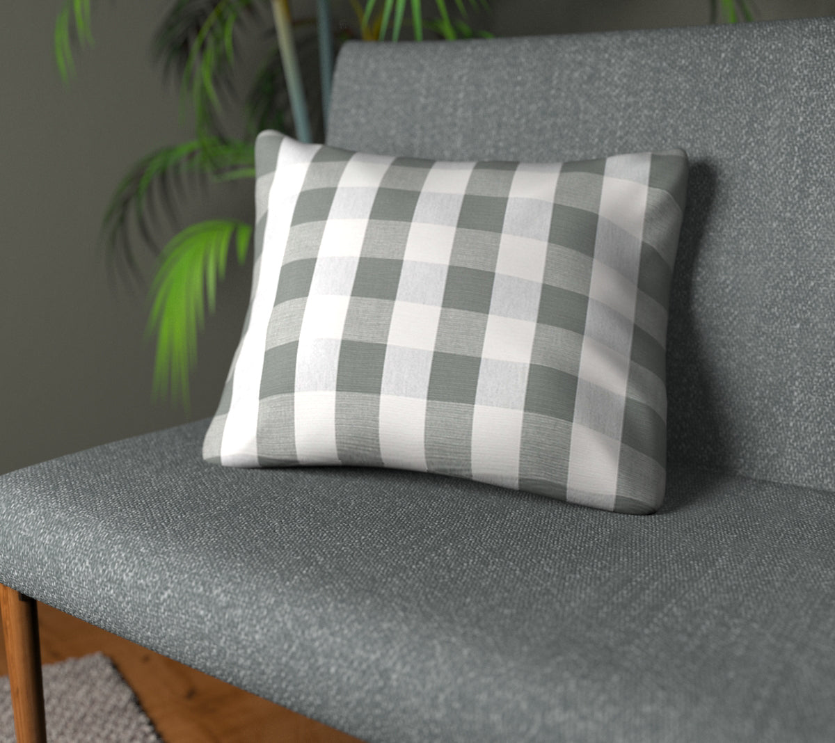 Kemble Magnesium Plain Cushion