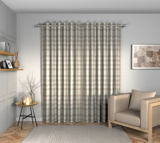 Kemble Stucco Eyelets Curtain