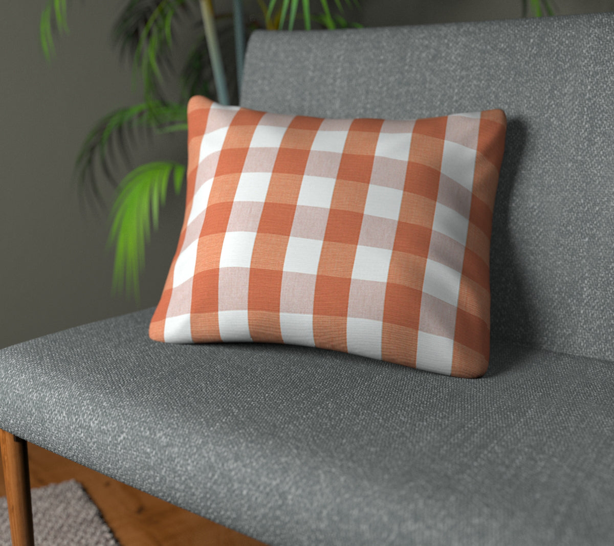 Kemble Mango Plain Cushion