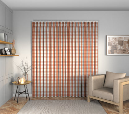 Kemble Mango Triple Pleat Curtain