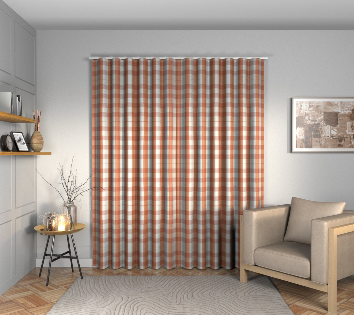 Kemble Mango Wave Curtain