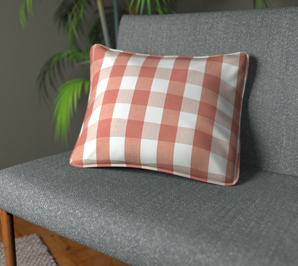 Kemble Serandite Piped Cushion