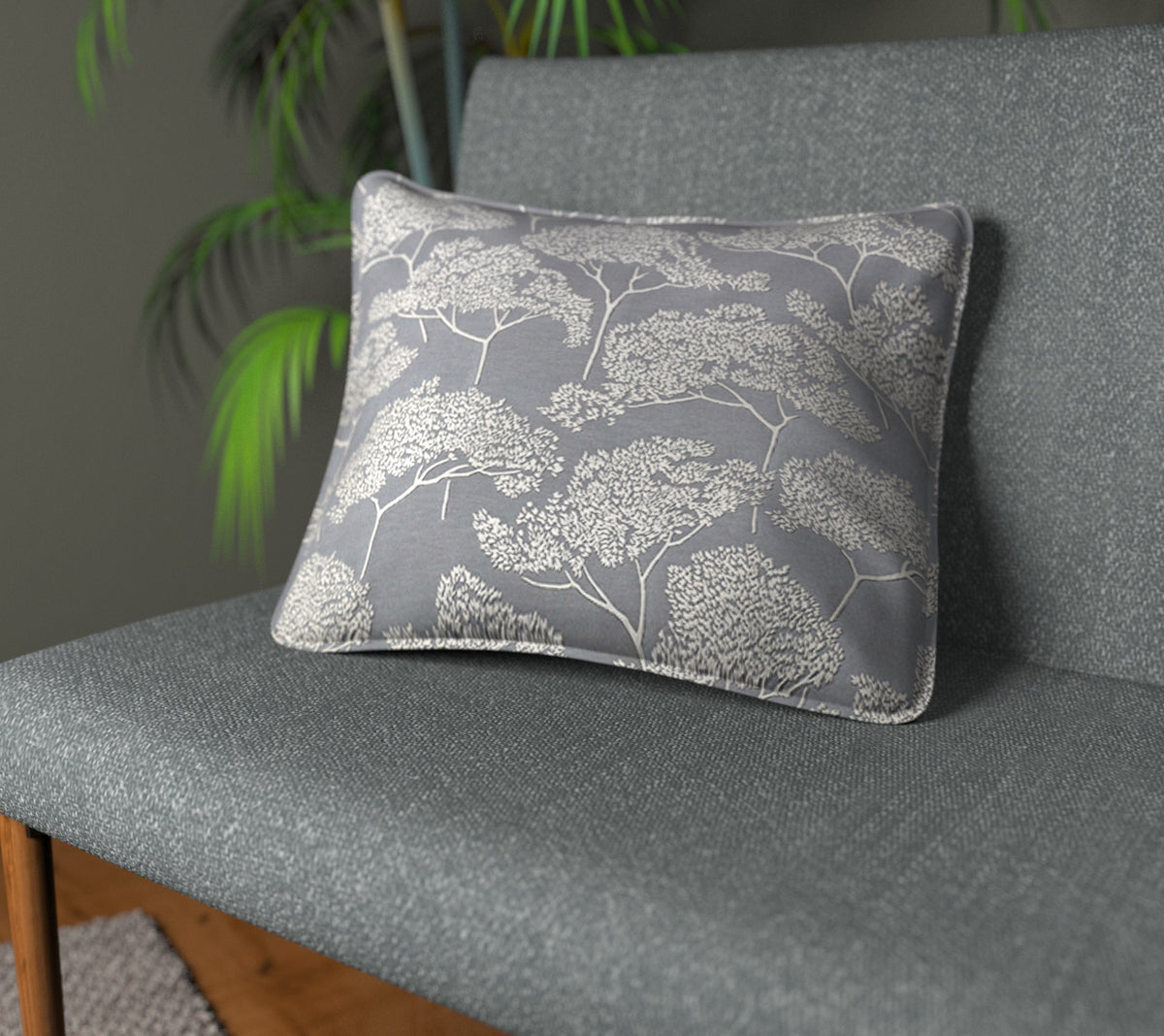 Itami Gris Piped Cushion