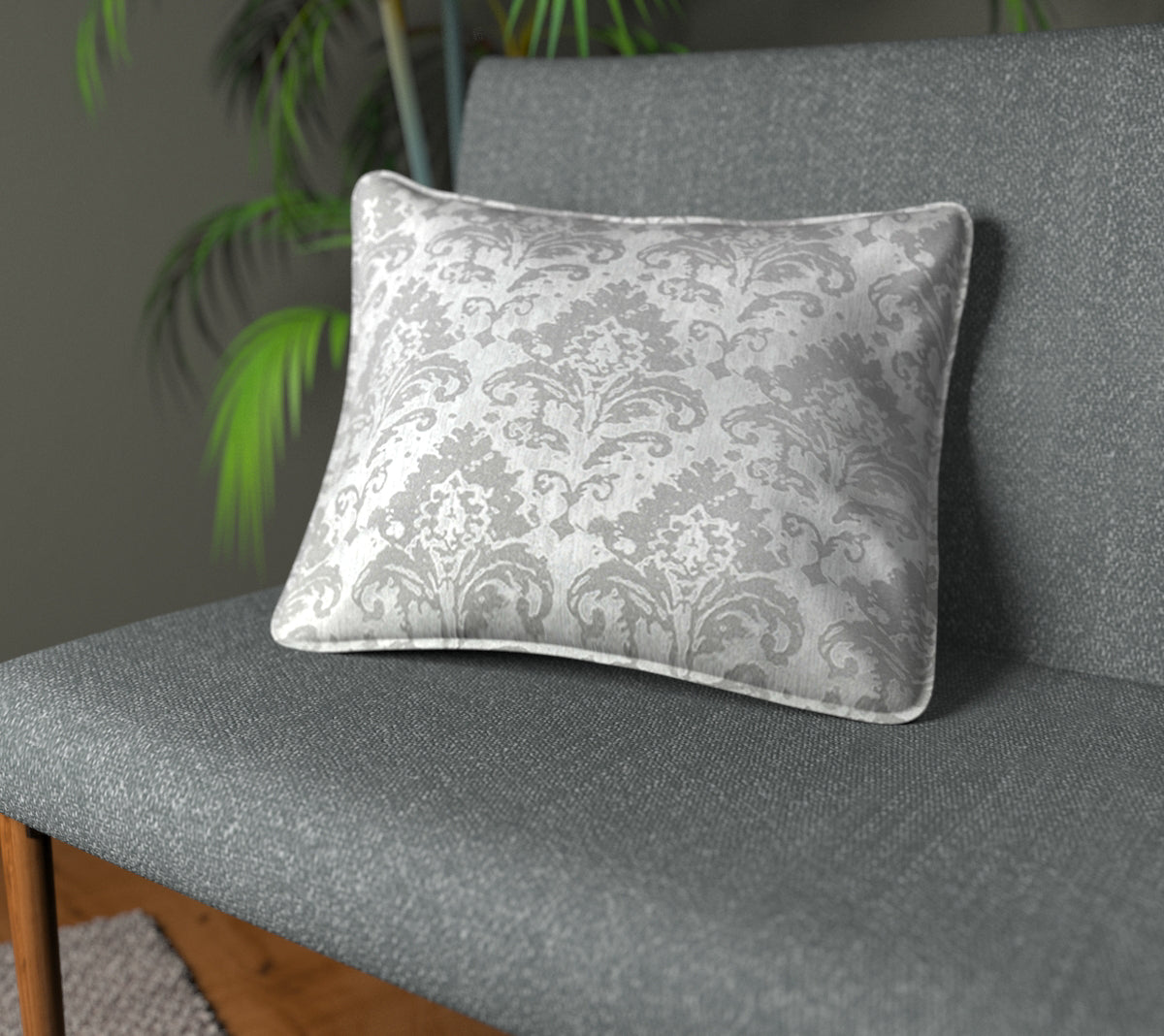 Adachi Quill Piped Cushion