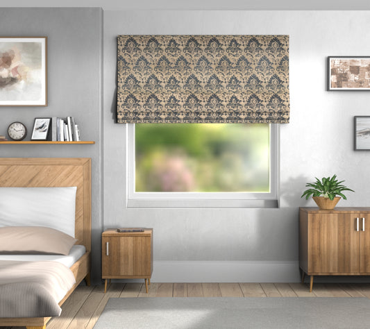 Adachi Gunmetal Default Roman Blind
