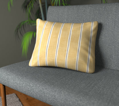 Rowing Stripe Sand Plain Cushion