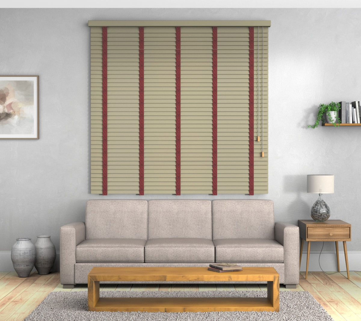 Cream Venetian Blind
